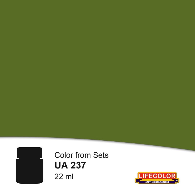 Lifecolor Acrylic 22ml - Soviet Army Dark Green