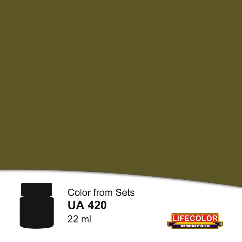 Lifecolor Acrylic 22ml - U.S. Army Uniforms HBT Dark Shade