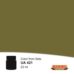 Lifecolor Acrylic 22ml - U.S. Army Uniforms Olive Drab M 1943