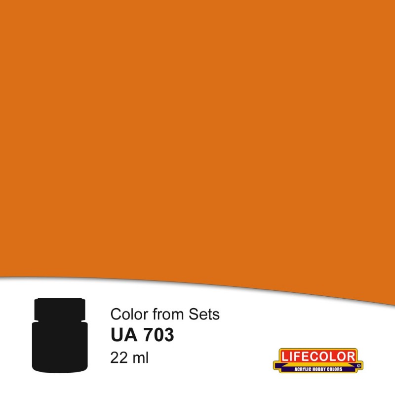 Lifecolor Acrylic 22ml - Rust light Shadow 1