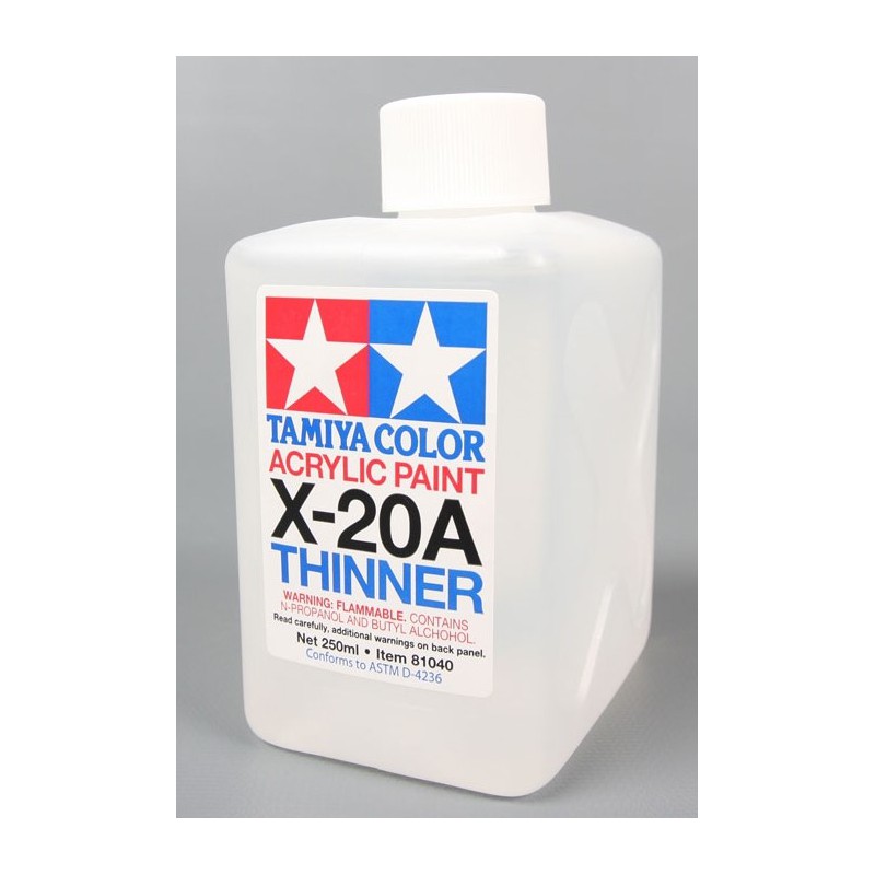 Tamiya Color Acrylic Paint 250ml  -  X-20A Thinner