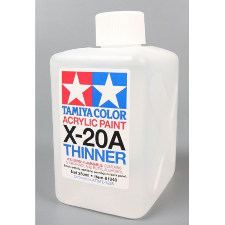 Tamiya Color Acrylic Paint 250ml  [ X-20A  Thinner ]