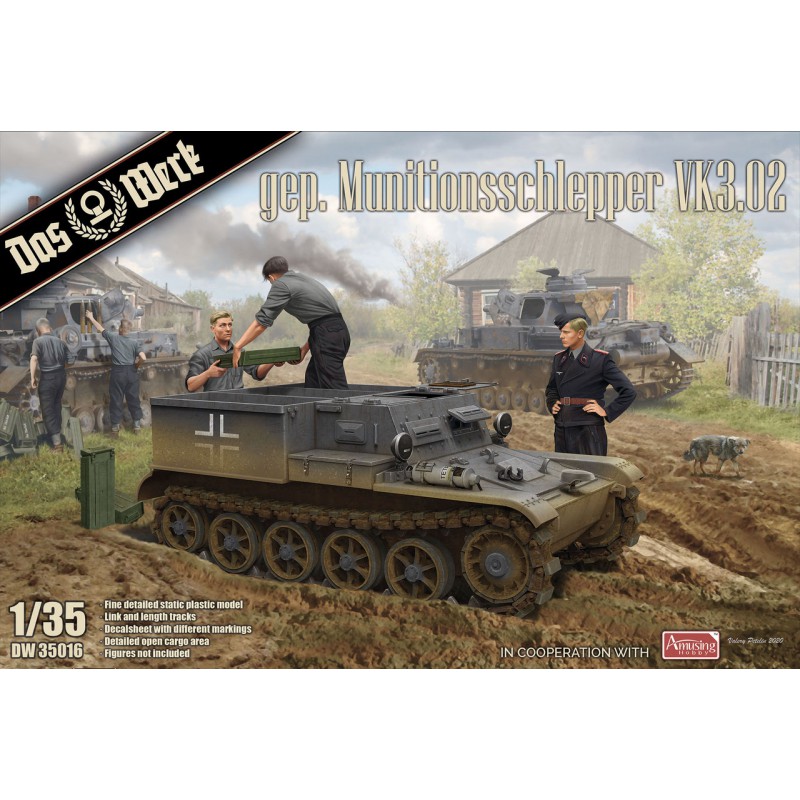 Gepanzerte Munitionsschlepper VK3.02  -  Das Werk (1/35)