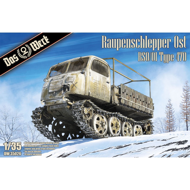 Raupenschlepper Ost RSO/01 Type 470  -  Das Werk (1/35)