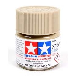 Tamiya Color Acrylic Paint Mini 10ml  -  XF-57 Buff