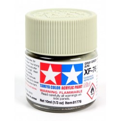 Tamiya Color Acrylic Paint Mini 10ml  -  XF-76 Grey Green (IJN)