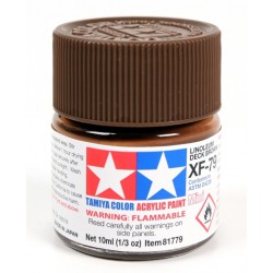 Tamiya Color Acrylic Paint Mini 10ml  -  XF-79 Linoleum Deck Brown