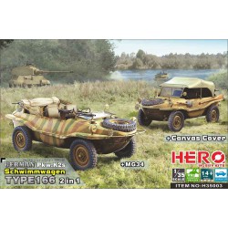Schwimmwagen Type 166 (2in1)  -  Hero Hobby kits (1/35)