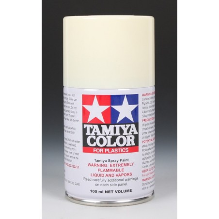 Tamiya Color Spray Paint 100ml  -  TS-7 Racing White