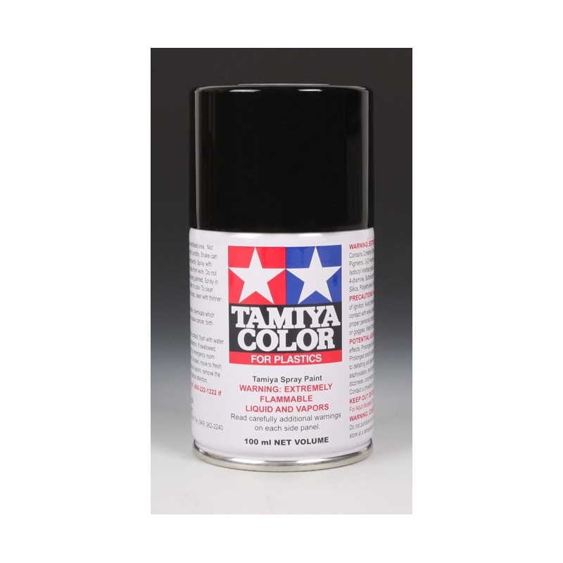 Tamiya Color Spray Paint 100ml  -  TS-14 Black