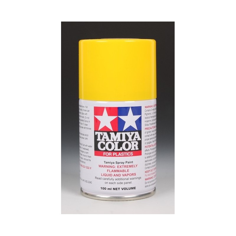 Tamiya Color Spray Paint 100ml  -  TS-16 Yellow