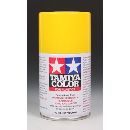 Tamiya Color Spray Paint 100ml  -  TS-16 Yellow