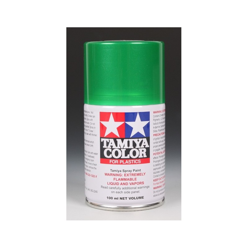 Tamiya Color Spray Paint 100ml  -  TS-20 Metallic Green