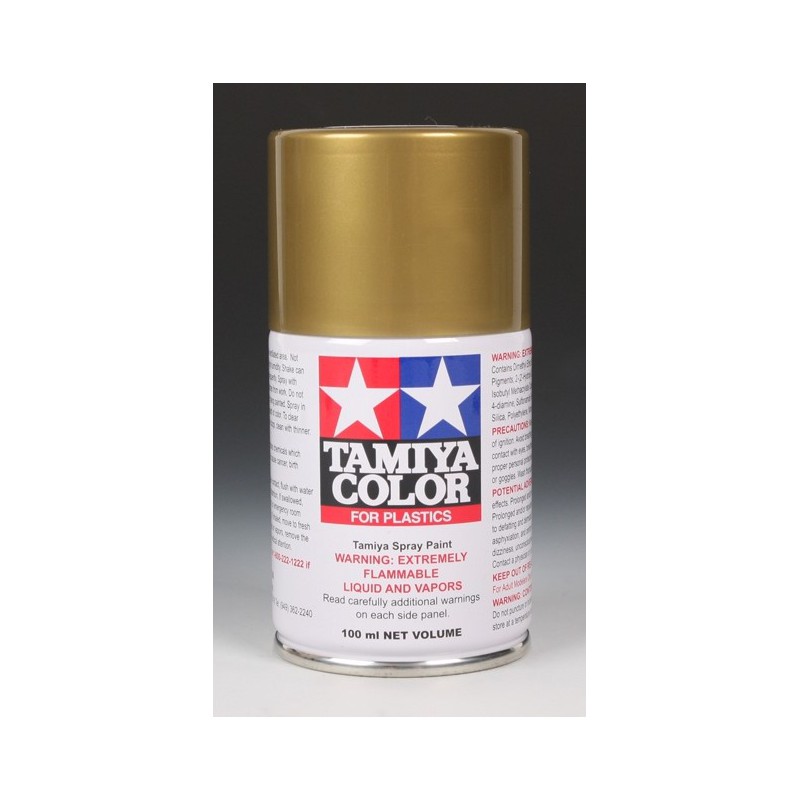 Tamiya Color Spray Paint 100ml  -  TS-21 Gold