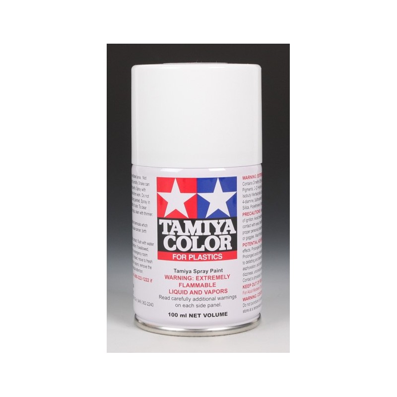 Tamiya Color Spray Paint 100ml  -  TS-26 Pure White