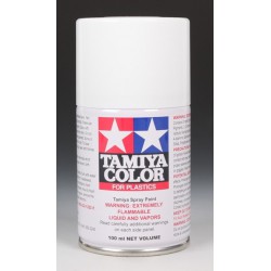 Tamiya Color Spray Paint 100ml  -  TS-27 Flat White