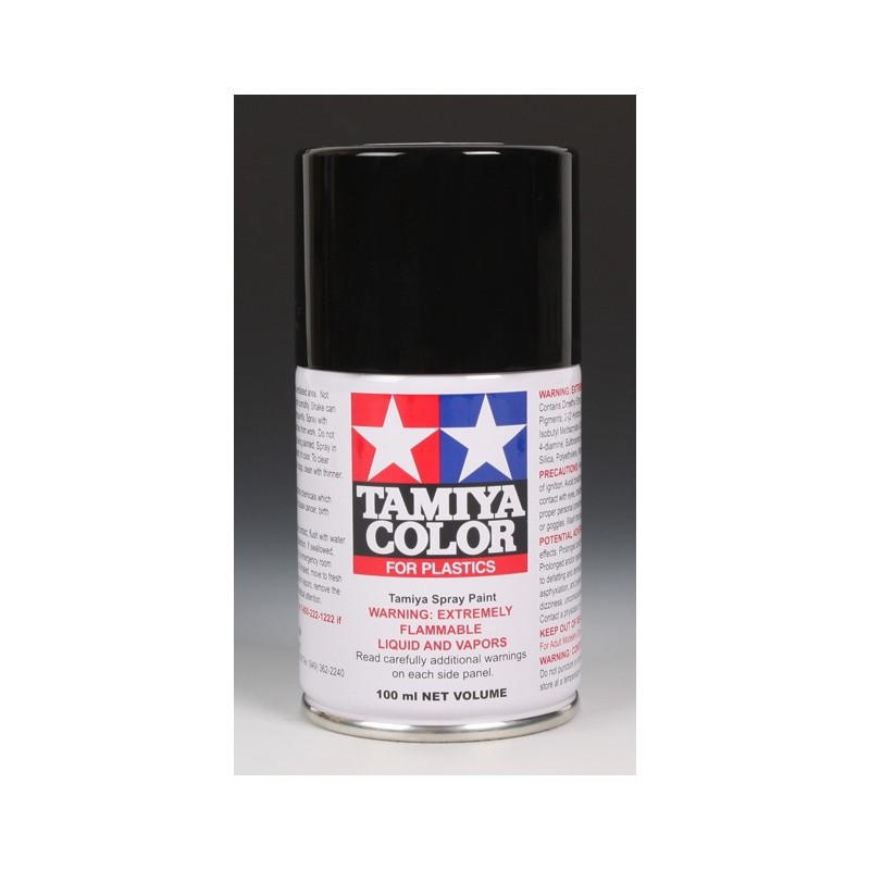 Tamiya Color Spray Paint 100ml  -  TS-29 Semi Gloss Black