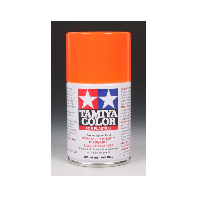 Tamiya Color Spray Paint 100ml  -  TS-31 Bright Orange