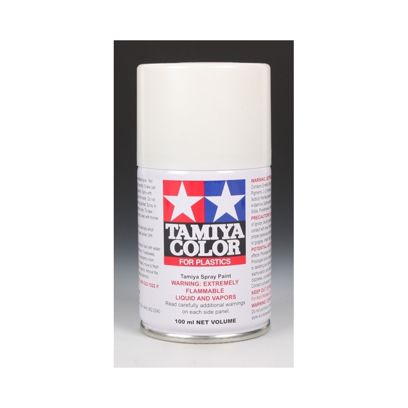 Tamiya Color Spray Paint 100ml  -  TS-45 Pearl White