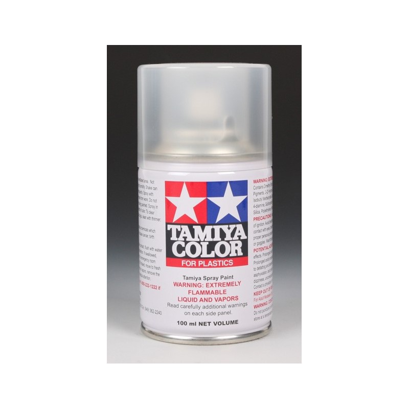 Tamiya Color Spray Paint 100ml  -  TS-80 Flat Clear