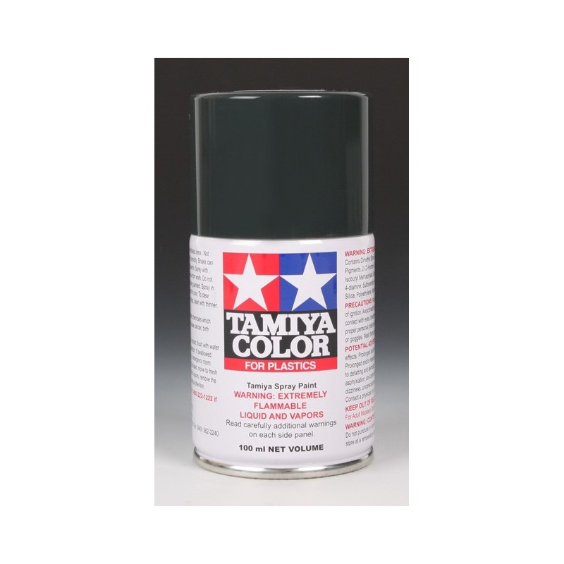 Tamiya Color Spray Paint 100ml  -  TS-82 Black Rubber