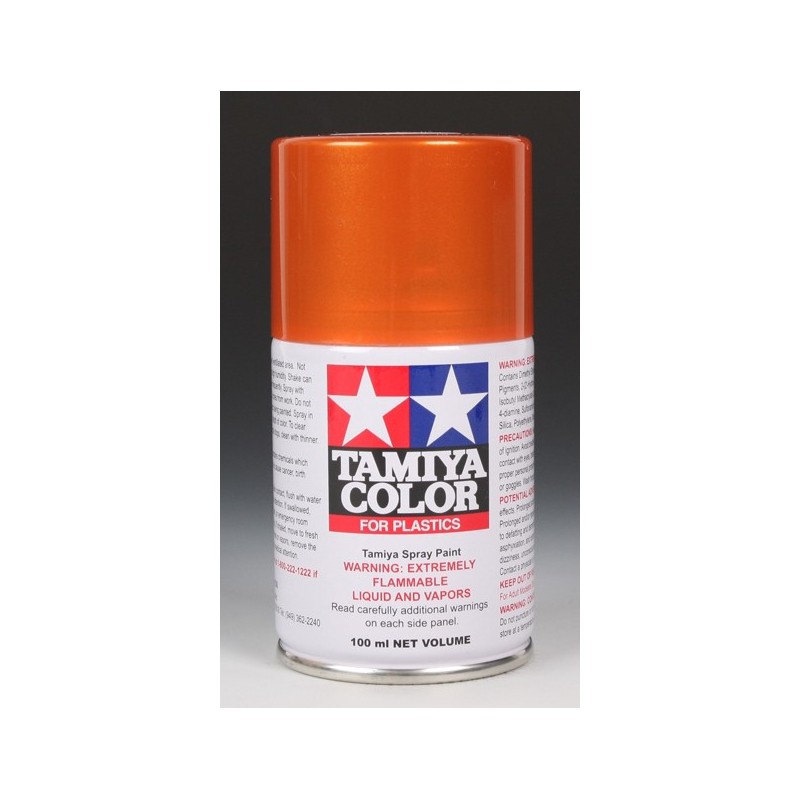 Tamiya Color Spray Paint 100ml  -  TS-92 Metallic Orange