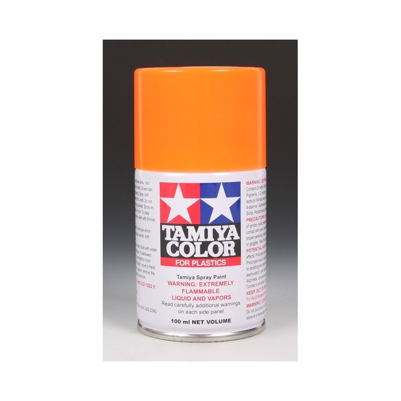 Tamiya Color Spray Paint 100ml  -  TS-96 Fluorescent Orange