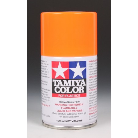 Tamiya Color Spray Paint 100ml  -  TS-96 Fluorescent Orange