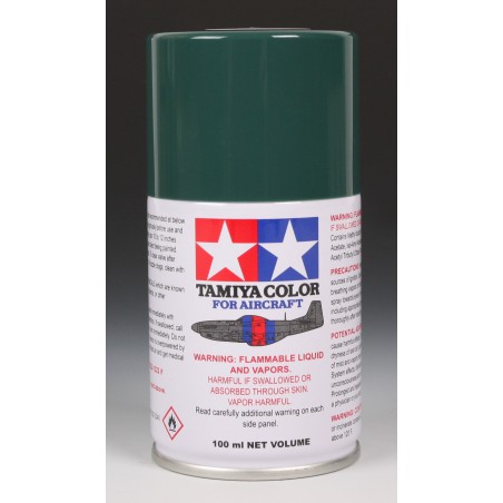 Tamiya Color Spray Paint 100ml  -  AS-1 Dark Green (IJN)