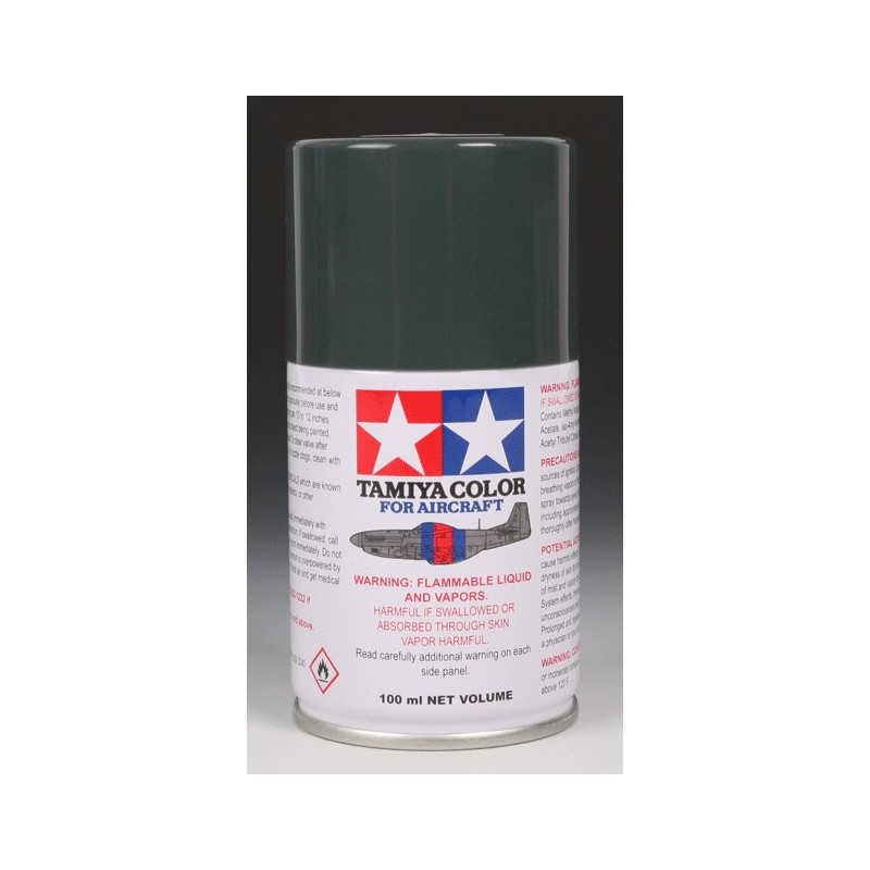 Tamiya Color Spray Paint 100ml  -  AS-3 Grey Green (Luftwaffe)