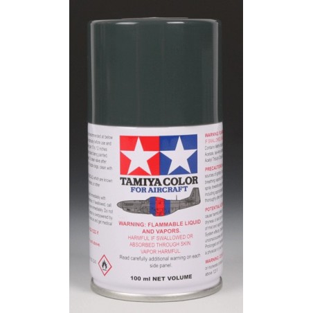 Tamiya Color Spray Paint 100ml  -  AS-3 Grey Green (Luftwaffe)