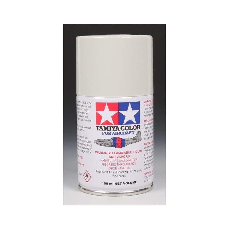 Tamiya Color Spray Paint 100ml  -  AS-16 Light Grey (USAF)