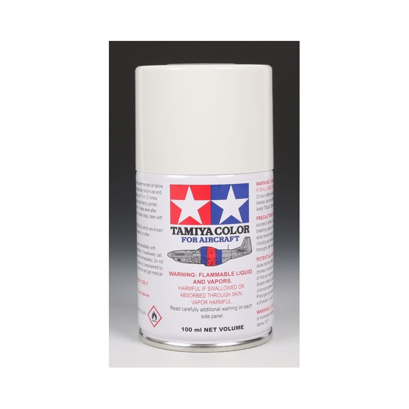 Tamiya Color Spray Paint 100ml  -  AS-20 Insigna White (USN)