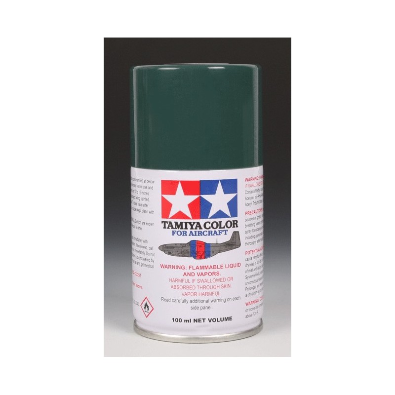 Tamiya Color Spray Paint 100ml  -  AS-21 Dark Green 2 (IJN)