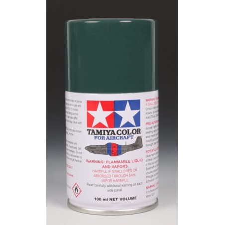 Tamiya Color Spray Paint 100ml  -  AS-21 Dark Green 2 (IJN)