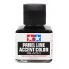 Tamiya Panel Line Accent Color 40ml  -  Black