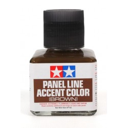 Tamiya Panel Line Accent Color 40ml  -  Brown