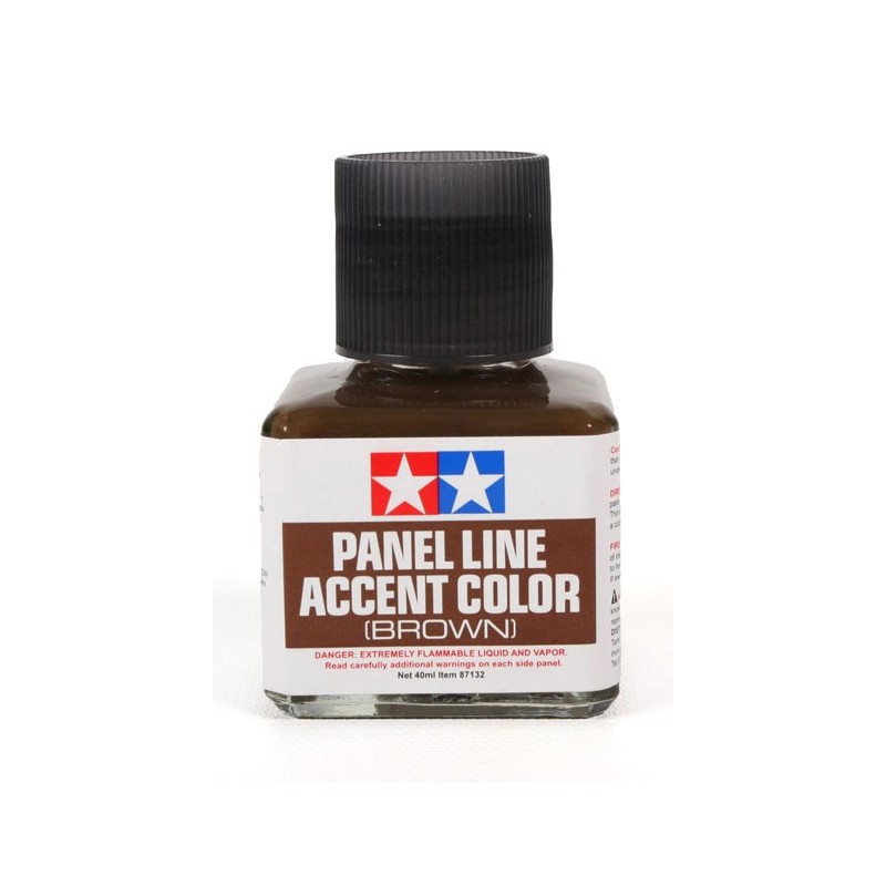 Tamiya Panel Line Accent Color 40ml  -  Brown