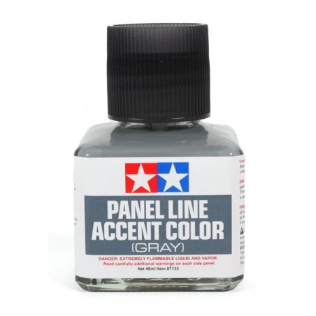 Tamiya Panel Line Accent Color 40ml  -  Grey