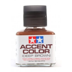 Tamiya Accent Color 40ml  -  Deep Brown