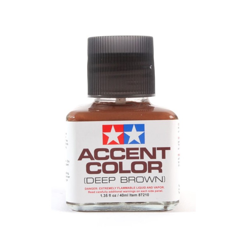 Tamiya Accent Color 40ml  -  Deep Brown