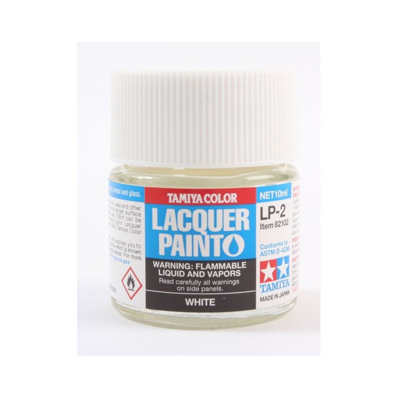 Tamiya Lacquer Paint 10ml  -  LP-2 White