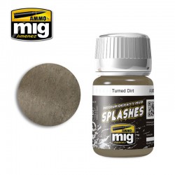 Ammo Mig Splashes 35ml - Turned Dirt