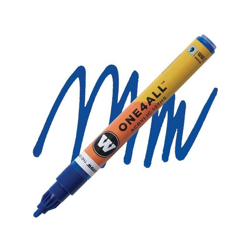 True Blue One4all Acrylic Paint Marker 2mm  Molotow 127.206