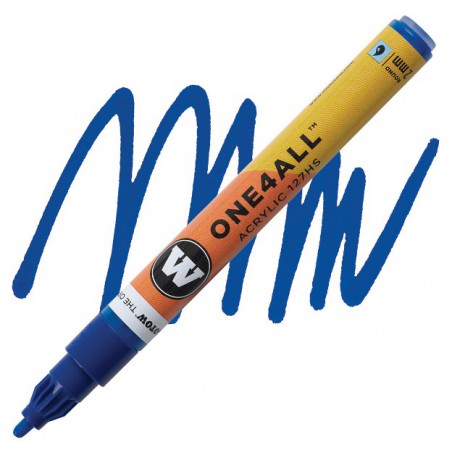 True Blue One4all Acrylic Paint Marker 2mm  Molotow 127.206