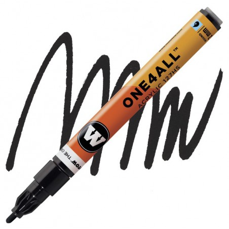 Molotow One4all Acrylic Paint Marker 2mm  - Signal Black