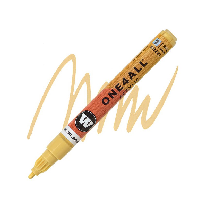 Sahara Beige Pastel One4all Acrylic Paint Marker 2mm  Molotow 127.226