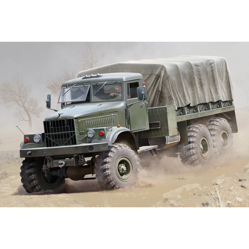 KrAZ-255B  Russian Truck -  Hobby boss (1/35)