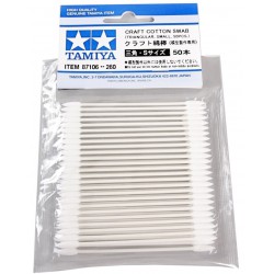 Tamiya Craft Cotton Swab (Triangular Small 50pcs)