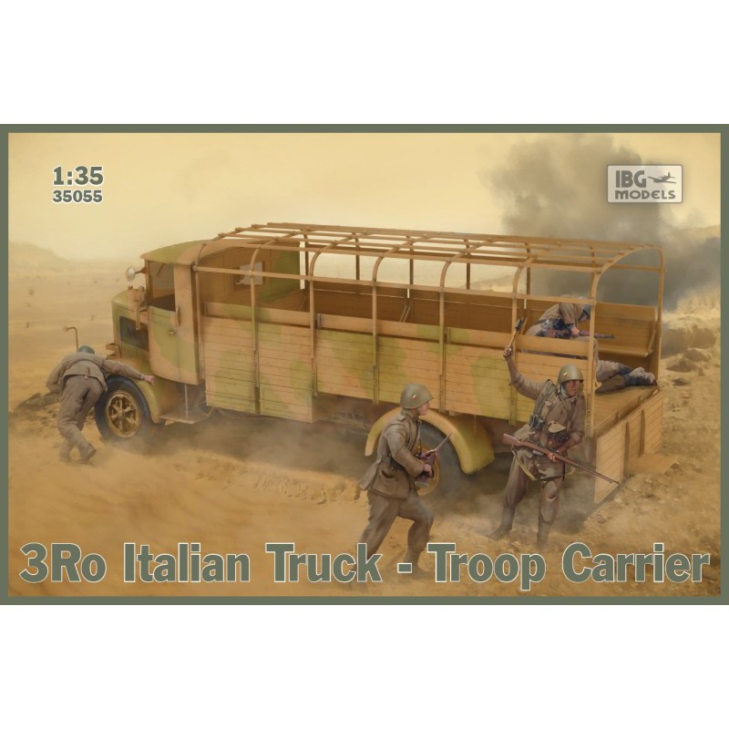 Lancia 3Ro Italian Truck Troop Carrier -  IBG (1/35)